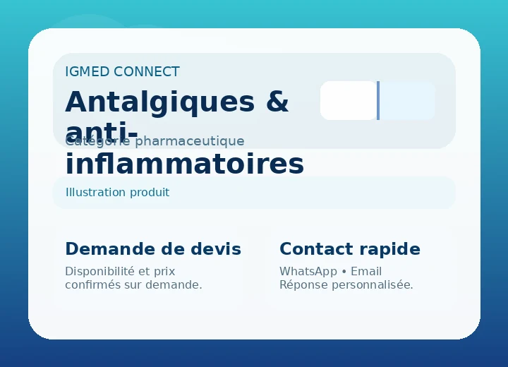 Pain relief and anti-inflammatory medicines