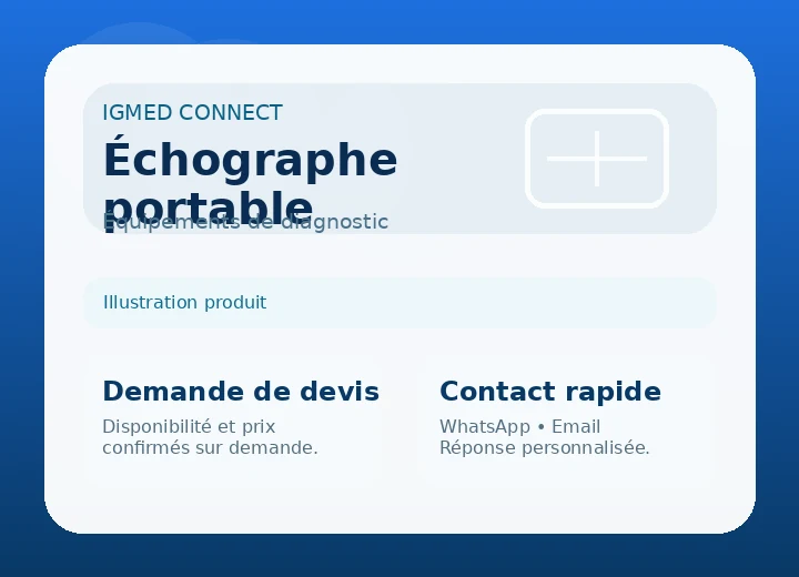 Échographe portable