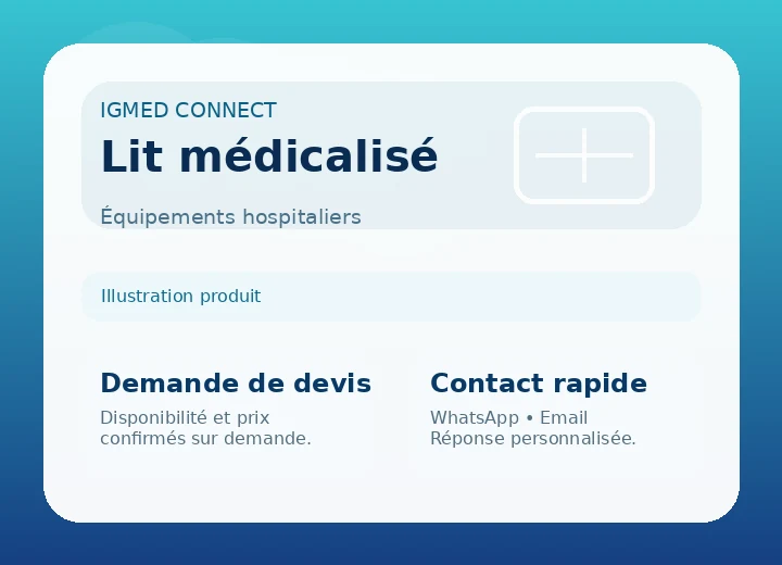Lit médicalisé