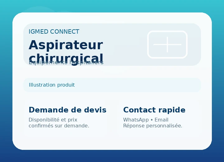 Aspirateur chirurgical