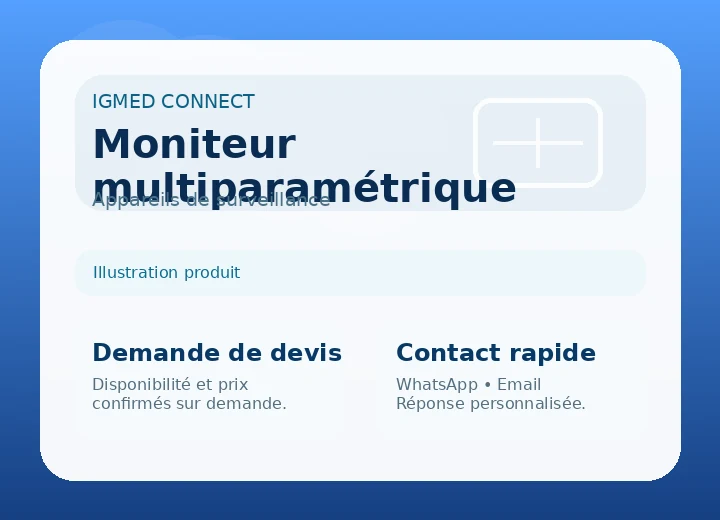 Moniteur multiparamétrique