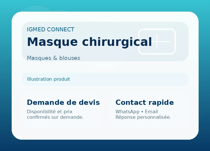 Masque chirurgical