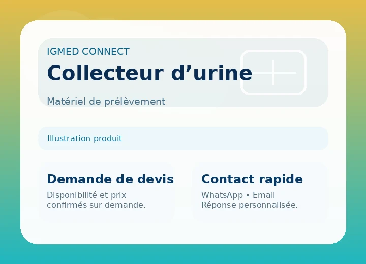 Collecteur d’urine