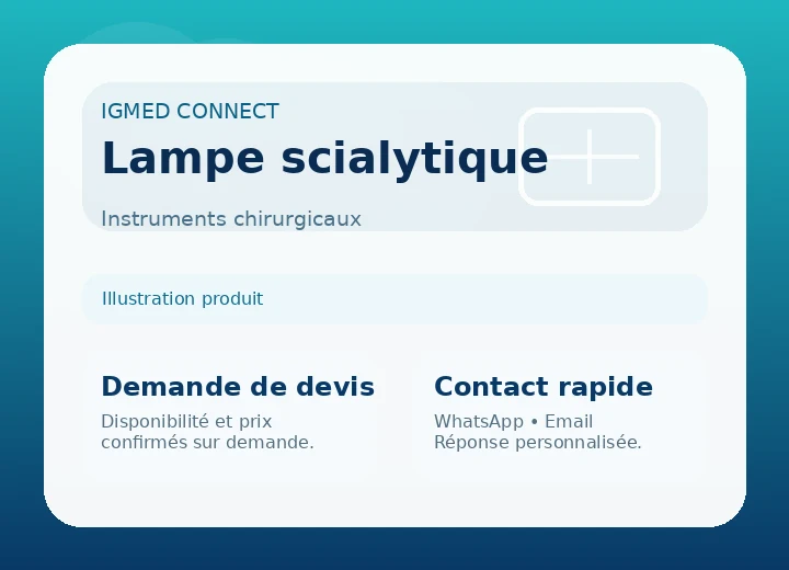 Lampe scialytique