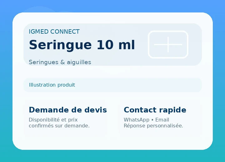 Seringue 10 ml